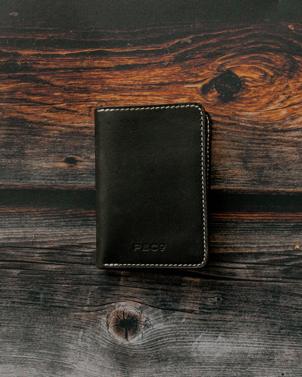 Good At Bad Decisions Leather Wallet - Black