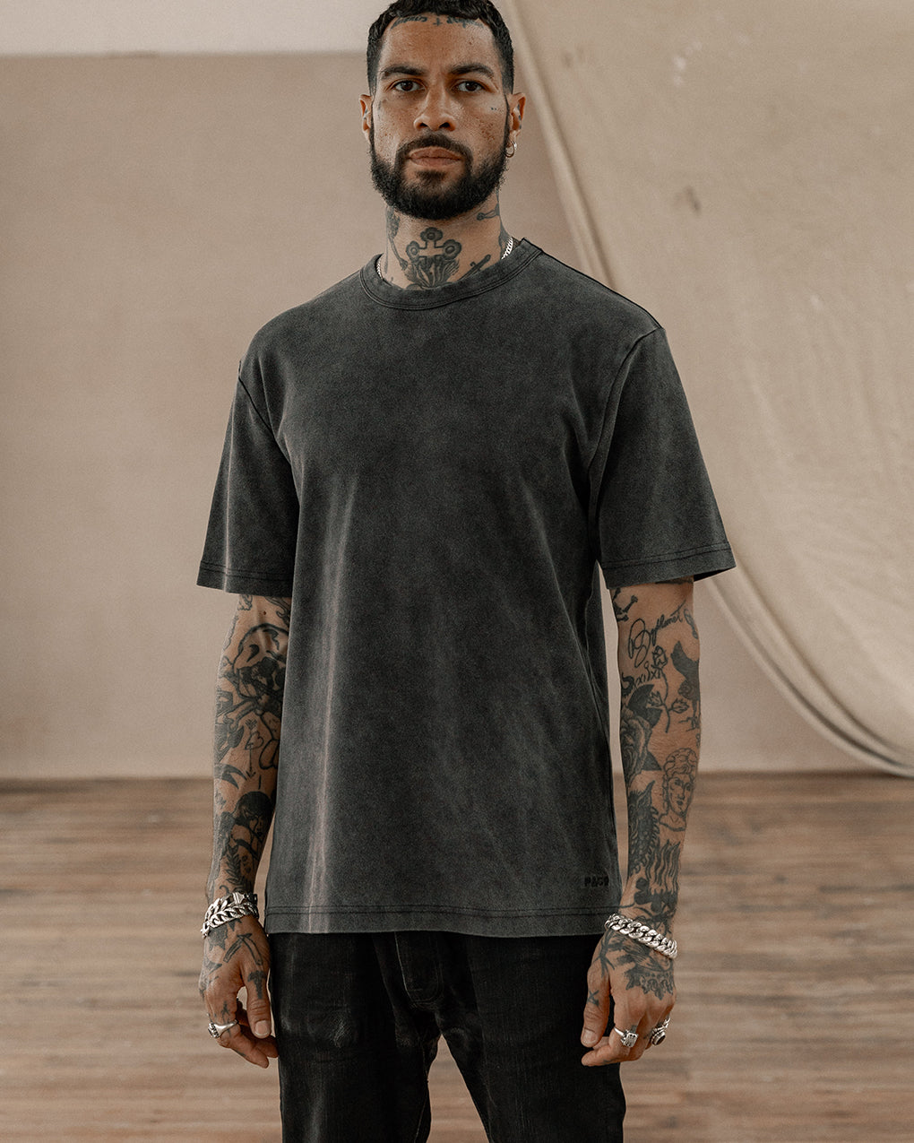 Crafted Heavyweight T-Shirt - Acid Wash