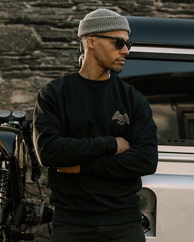 P&Co Auto Spares Sweatshirt - Washed Black