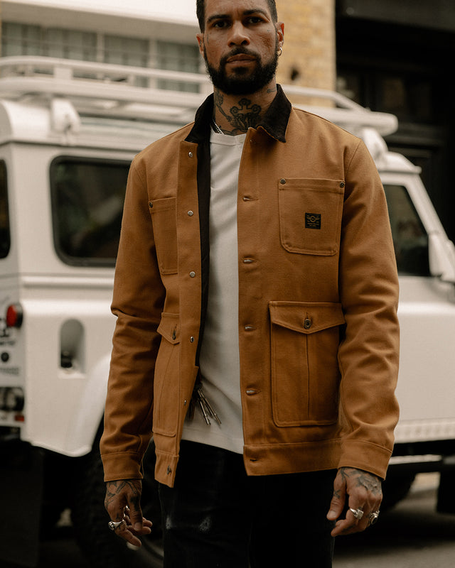 Outpost Canvas Jacket - Tobacco