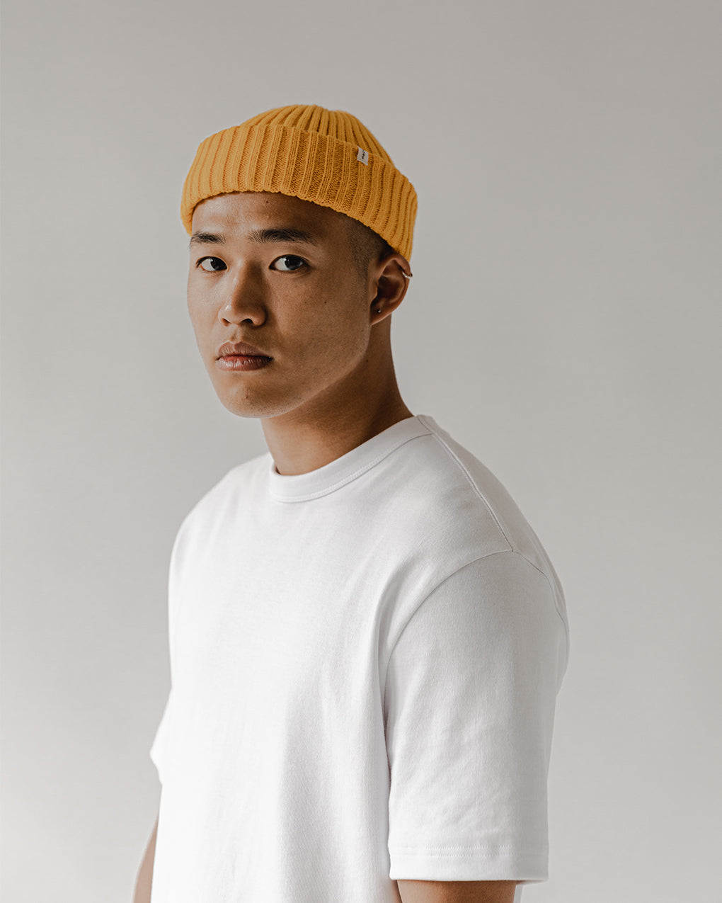 Fisherman Beanie - Yellow